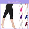 Pantalon de Yoga Capri 3/4 Taille Basse Élégant pour Femmes, Style Fitness Sans Effort et Confort
