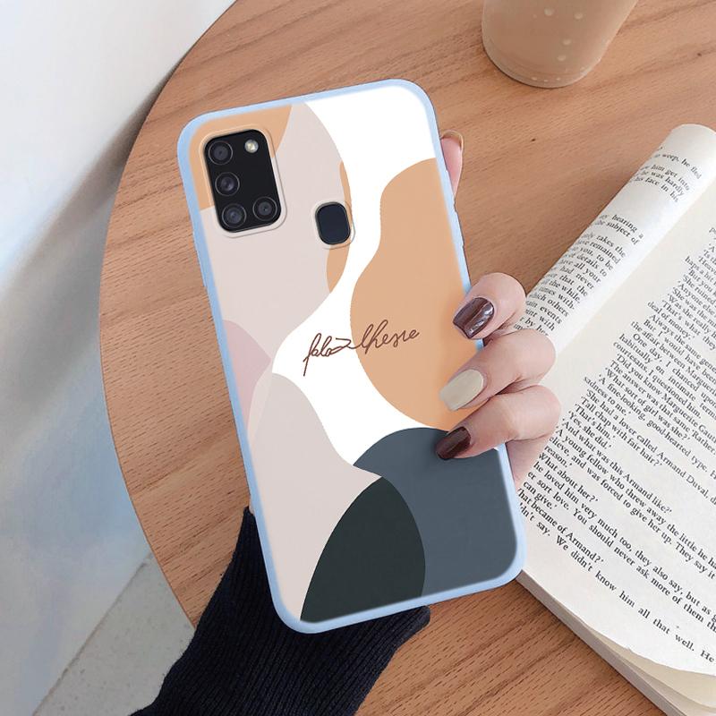 For Samsung Galaxy A21S A50 A51 A52 A32 A31 Phone Case Fashion Leopard Print Pattern Soft Silicone Fundas Protective Cover Shell