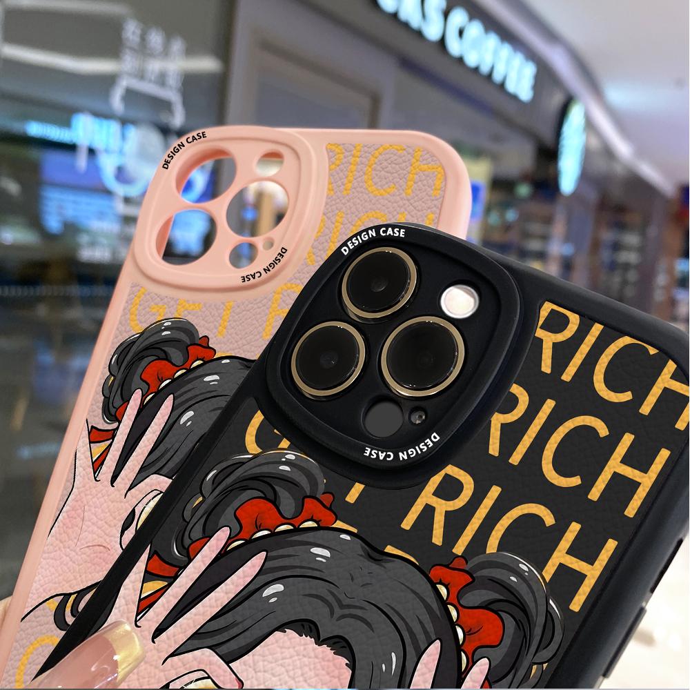 Slim Skin Feeling Cartoon Flowers Tulips რბილი სილიკონის ტყავის ქეისი Samsung Xiaomi Poco Redmi-სთვის