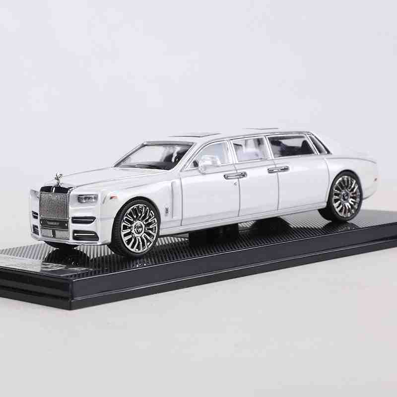 

SCA 1/64 Rolls Royce Phantom VIII Alloy Racing Car Diecasts & Toy Vehicles Car Model Miniature Scale Model Car For Children белый