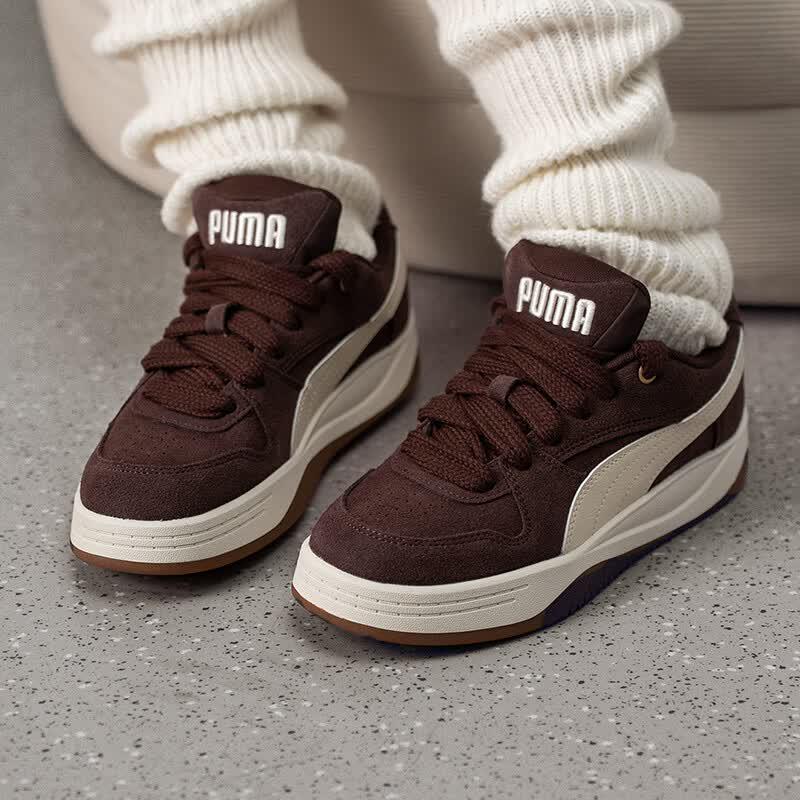 PUMA Women s 402510-08 Low-Top Lifestyle Sneakers UK 5 шоколадный коричневый