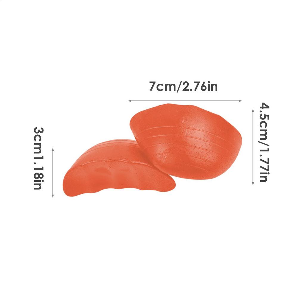 1 Pair High Heel Toe Plug PU Shoe Insert Big Shoes Toe Front Filler Cushion Pain Relief Protector Shoes Accessories