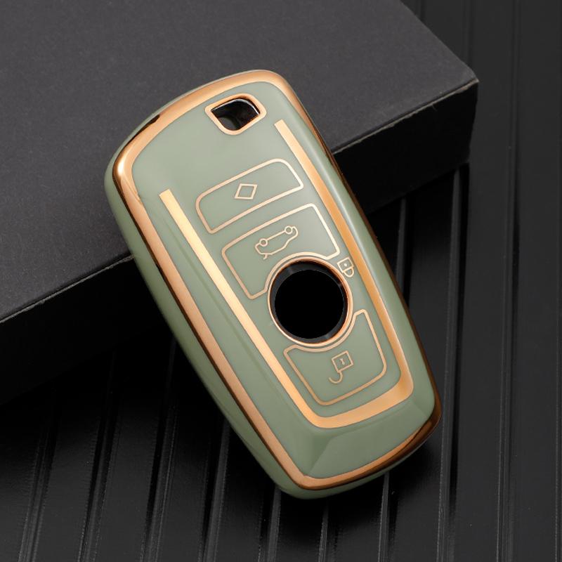 Soft TPU Car Remote Key Case Cover Shell Fob Protector Accessories For BMW 1 3 5 7 Series X1 X3 X4 X5 F10 F15 F16 F20 F30 F18 F25 M3 M4 E34