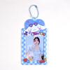 Sanrios Gudetama Keychain with Photo Card Holder Anime Keroppi Tuxedosam Photocard Holder Key Ring Accessory for Bag Backpack