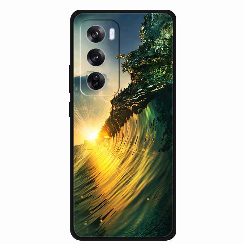 For Oppo Reno12 Pro 5G Cases Shockproof Phone Cover Soft Silicone Fashion Cool Cases for OPPO RENO 12 PRO CPH2629 Bumper Coque