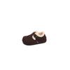 New Versatile Warm Plush Platform Cotton Shoes with Fur Buckle and Fur Integrated Snow Boots Women's Winter