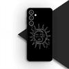 Protective Cover Sun Moon Funny Face Stars for Huawei P30 P20 Mate 20 10 Pro Lite  Y7A Y8S Y7 Y9 Prime 2019 Phone Case