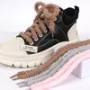 Módní AJ1 AF1 Nadýchané tkaničky do tenisek Ležérní tkaničky do bot Kulaté šňůrky na boty 80/100/120/140/160CM Doplňky k botám