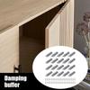 20lots Furniture Door Dampers Slow Close Hinge Buffers With Noise Reduction For Kitchen Bathroom Cabinets