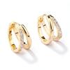 Hoop earrings women popular metal allergy compatible ring 18K ear accessories
