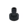 5Pcs Quick Coupling Faucet Connector Adapter Plastic 3/4 Inch Female Thread Garden Irrigation