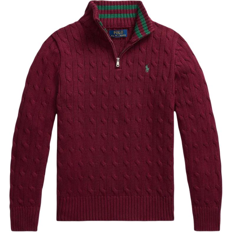 

Детский свитер Polo Ralph Lauren крупной вязки на молнии 323868894-023 XL