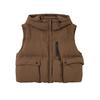 Sweet Basil Women's Solid Color Down Vest
