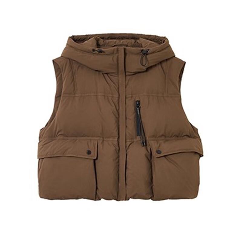 Sweet Basil Women's Solid Color Down Vest