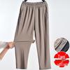 Summer Thin Large Size Nine-Point Pants for Middle-Aged and Elderly Women