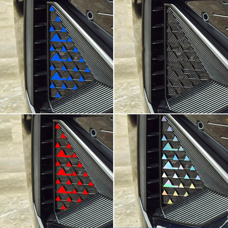 Vtear Car Body Stickers Fog Lamp Cover Grille Trim Car-Styling Exterior Decoration Parts Accessories For Changan Uni-V -2024