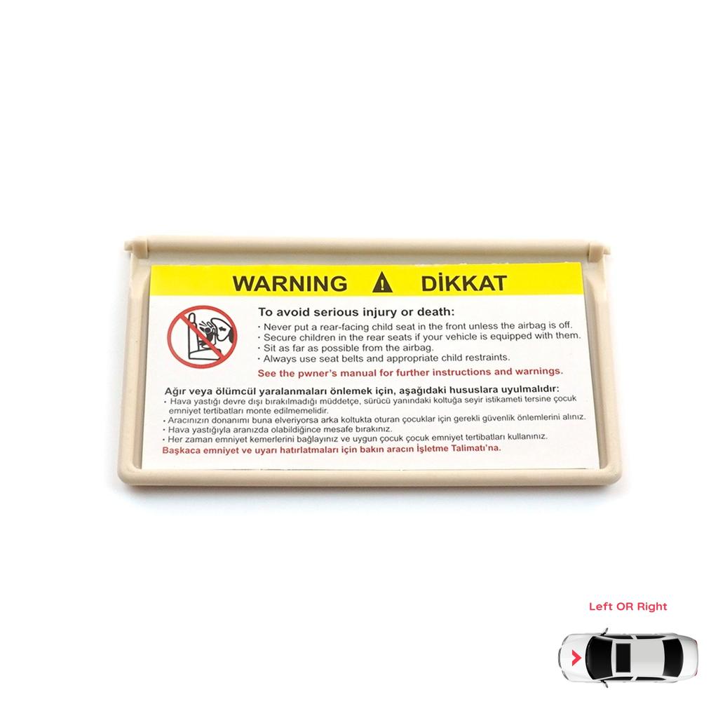 BDP980 SunVisor Sun Visor Shade Mirror Cover BEIGE COLOR For Mercedes C Class W203 S203 2000-2007 CL203 2001-2011 A2038170220