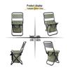 Portable 3-in-1 Folding Outdoor Chair with Cooler Bag