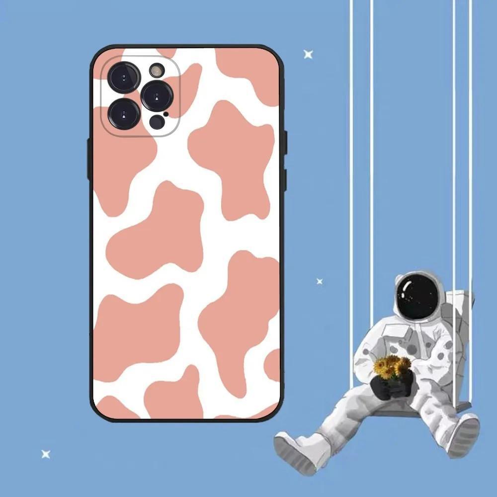 Dotyczy etui na telefon komórkowy iPhone14ProMax, etui na telefon komórkowy z nadrukiem w kolorze bydła, malowanie farbą do włosów, odporne na upadki