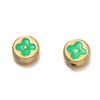 2Pcs/Pack Multicolor Various Shape Stainless Steel Spacer Beads For Handmade DIY Jewelry Making Bracelet Necklace Accessories