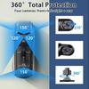 4 Channel Car Dash Cam.1080P Car DVR with 64GB Memory Card.Plug and Play,with Night Vision,24 Parking Mode Car DVR  Front Rear Left And Right dashcam