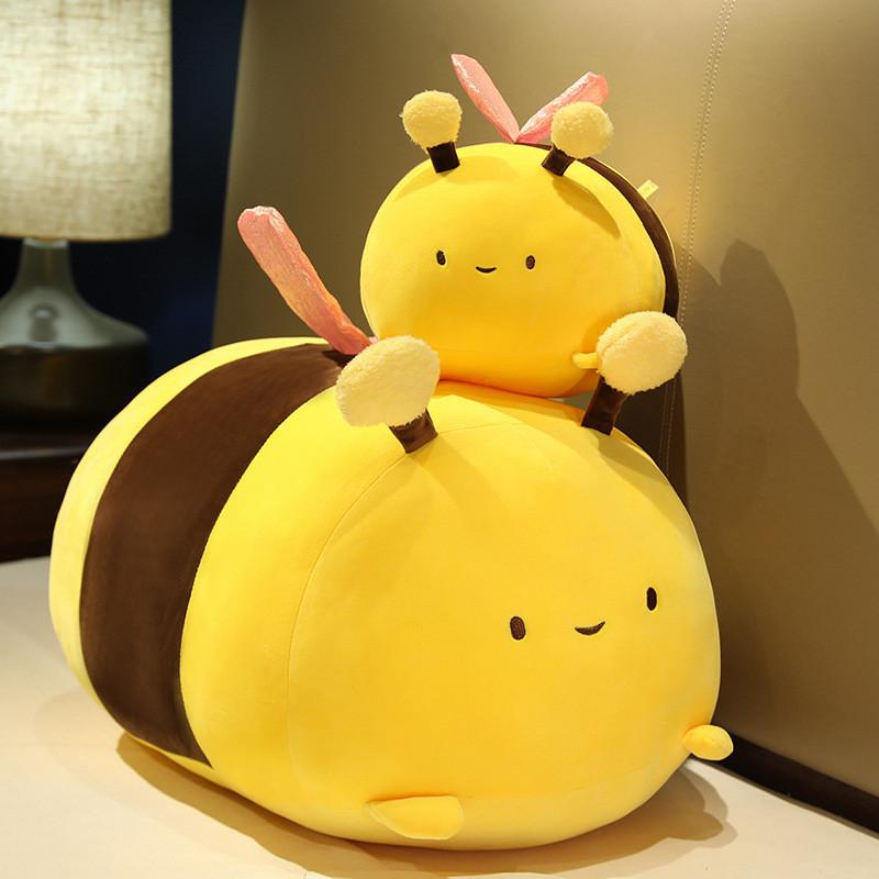 Cute Creative Cartoon Simulation Small Bee Plush Toy Girls Children Holiday Gift