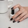 Solid Nail Tips 16 Pieces Deep Black