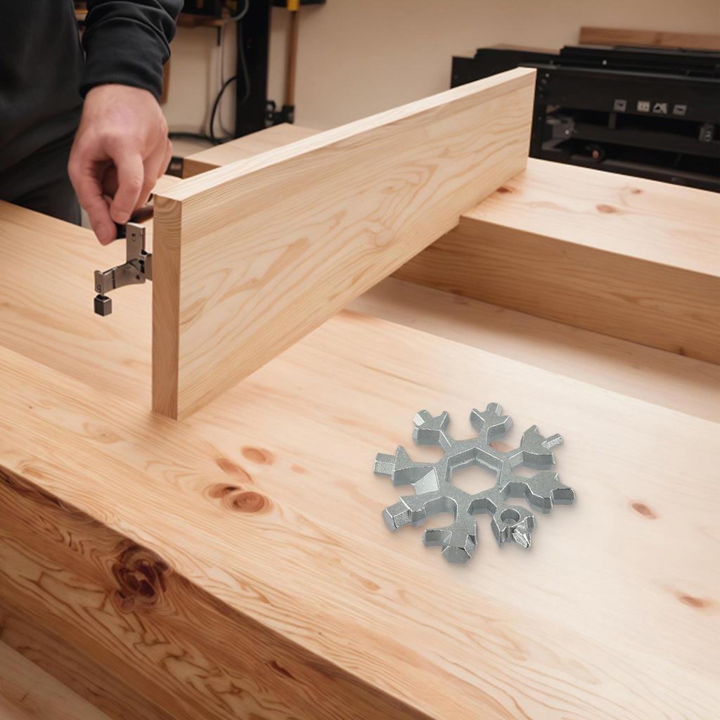 For Snowboarding Equipment 19-In-1 Multifunctional Tool Versatile Tool