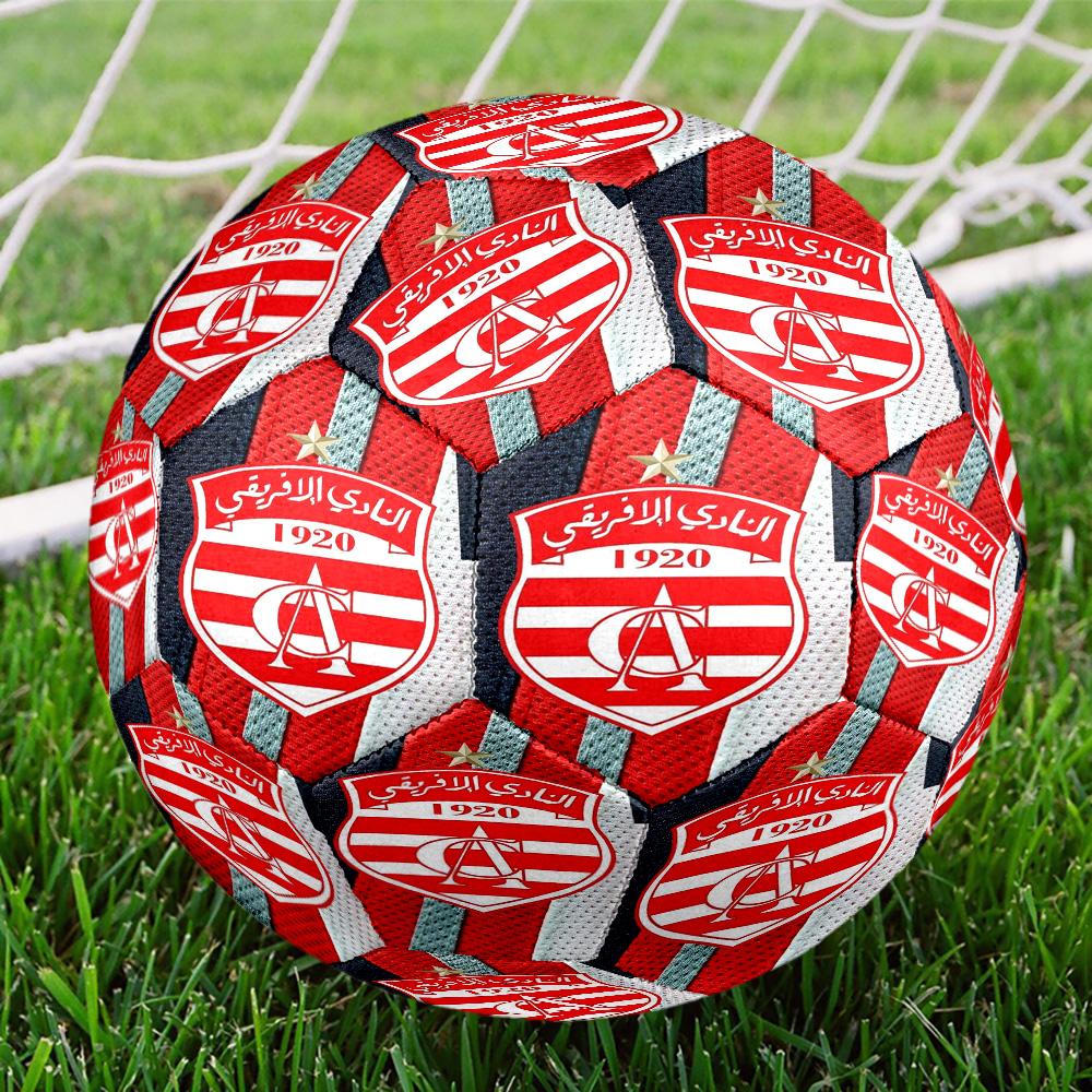 Wydad AC Artwork Size 5 Soccer Balls, High-Quality, Anti-Slip, Protective Football, a Unique Gift Suitable for Birthdays, Christmas