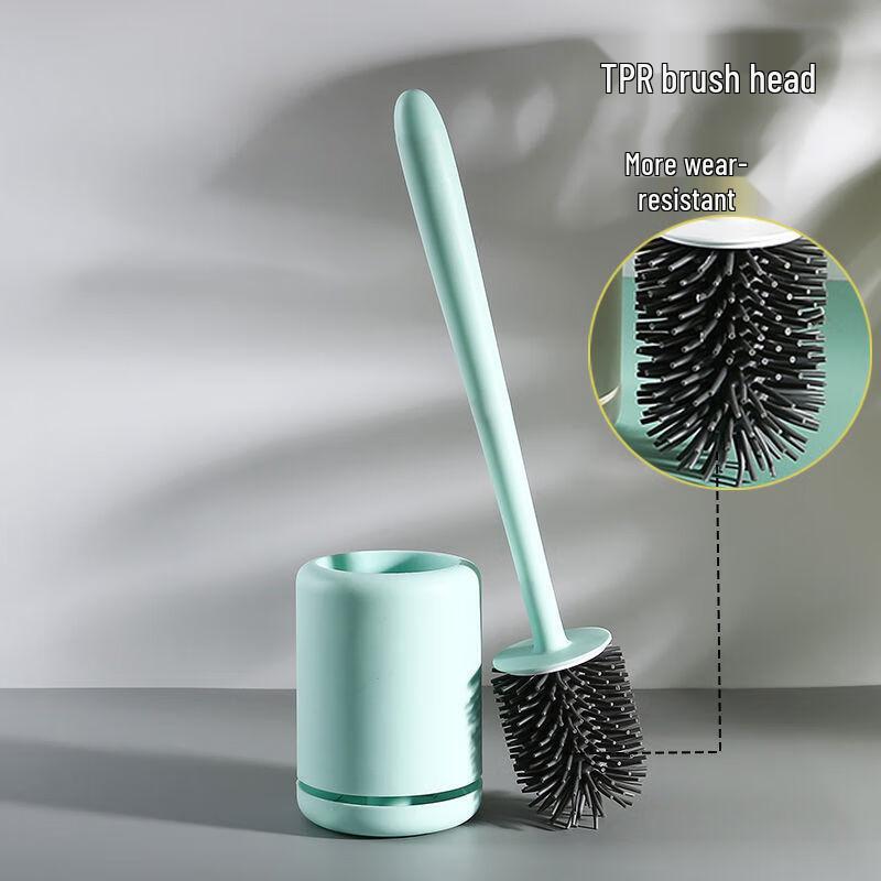 Wall-Mounted Toilet Brush Set