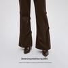 ONLY Women's 2025 Winter Retro High-Waist Cotton Flared Pants