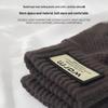 Men's and Women's Thickened Wool Touchscreen Gloves - Knitted, Velvet-Lined, Cold-Proof for Autumn and Winter Riding