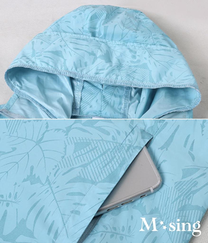 Lightweight Windbreaker with UV Full Zip Hoodie with Perfect for and Perfect for Outdoor Mountain and Features a Front Full and Sun M-Sing Women's