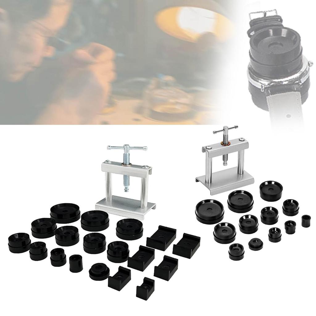 Watch Repair Tool Back Cover Capper Watch Repair Kit Professional Watch Press Tool Set