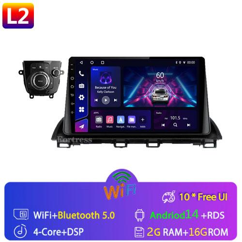 

Для Mazda 3 Axela 2013 - 2018 2 Din Android Car Stereo GPS WIFI FM Navigation Multimedia Video Player Head Unit Autoradio Radio