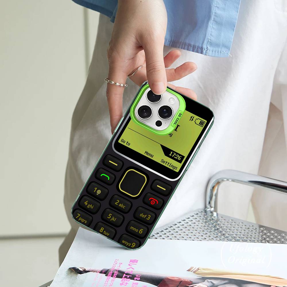 Cool-N-Nokiaes Phone Case For IPhone 17 16 15 14 13 12 11 Pro Max Color Black Matte Cover