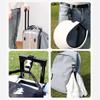 Jacket Gripper Handbag Clip Luggage Strap Add Bag Gripper Round Carabiner Trunk Holder Keychain Suitcases Belt Outdoor