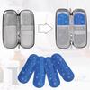 4 Pcs Insulin Ice Pack, Ice Packs for Insulin Cooler Travel Case, Reusable Care Ice Bag, Nylon Material, Ice Packs for Cold Comp