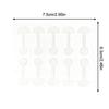 50Pcs Shrinking Nose Wing Stickers Transparent Invisible Nose Shrink Patch Special Narrow Nose Strips Face Care Tool Nose Shaper