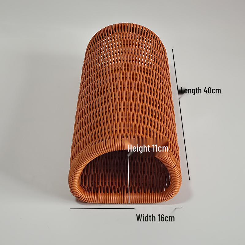Free Shipping Chinese Style Cervical Neck Support Pillow – Breathable Hand-Woven Rattan, Firm and Adjustable for Home Use