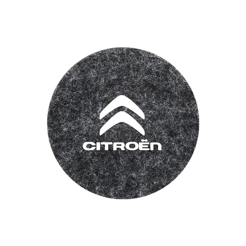 

1/2Pcs Hot sale Car Coasters Cup Holder Mats Anti-Slip Cup Pad Accessories For Citroen C4 C5 C3 C2 C1 C4L C6 Picasso Saxo VTS