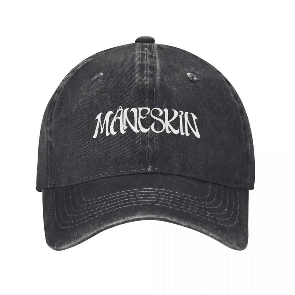 MANESKIN Maneskin,M?neskin, Baseball Cap sun caps Rave Gentleman Hat luxury woman cap Trucker Hats For Men Women's