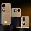 Huawei Pocket2 Phone Case All-inclusive Anti-drop P50 Foldable Screen Electroplated Leather Case for Business Use