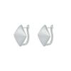 Brushed Earrings Women's Cold Wind Fashion Versatile Ear Buckles Diamond Earrings Gift