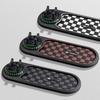 Dashboard Anti Slip Mat with Phone Holder 360-Degree Rotation Dashboard Mount Built-in Parking Number Plate Secure Phone Holder for Driving
