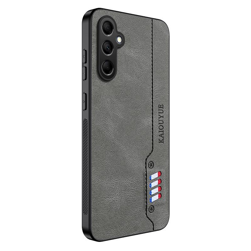 For Samsung Galaxy S25 5G Skin Feel Leather Phone Case Soft Back Cover Funda For Galaxy S25 Protector