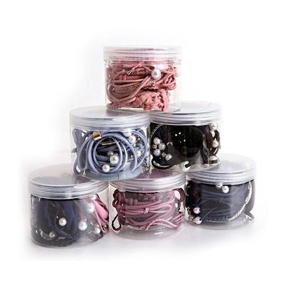 24 Tipos de elásticos de cabelo e laços de cabelo femininos fortes para uso diário