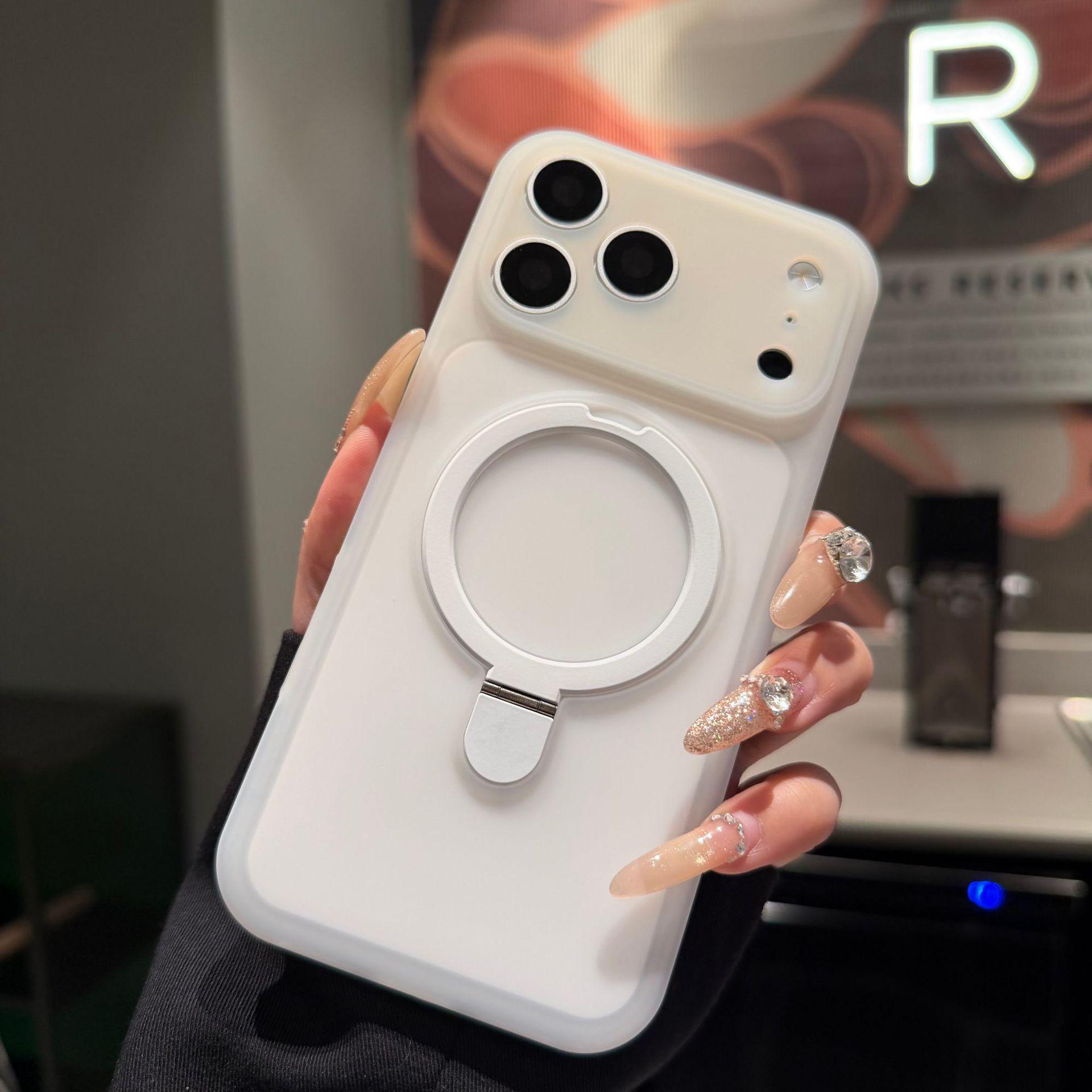 

Magnetic Stand iPhone 17 PRO MAX Ice Cream Case: Precise Hole, Full Coverage, Drop-Proof Protection for Apple 16. iPhone 15 PRO