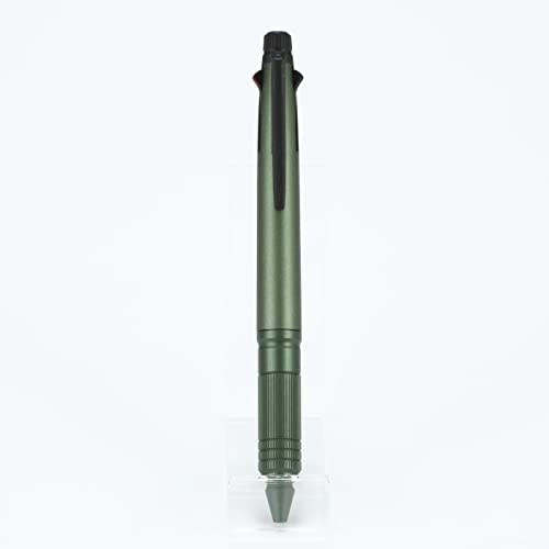 Mitsubishi Pencil Multifunctional Pen Jetstream 4&1 Metal Edition 0.5 Dark Green Easy To Write MSXE5200A5.7