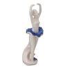 Ballerina Girl Figurine Ballet Dancer Statue Ceramic Sculpture Desk Ornament for Home Bookshelf